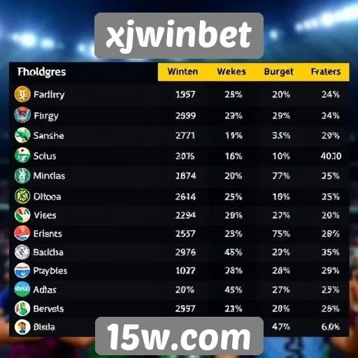 Estatísticas de jogadores e tendências no xjwinbet